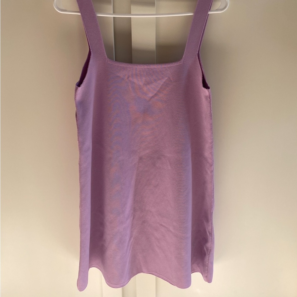 Zara lilac purple mini dress size large